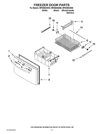 Diagram for MFI2665XEW3