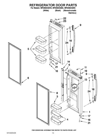 Diagram for MFI2665XEW3