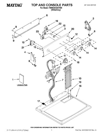 Diagram for 7MMGDC300YW0