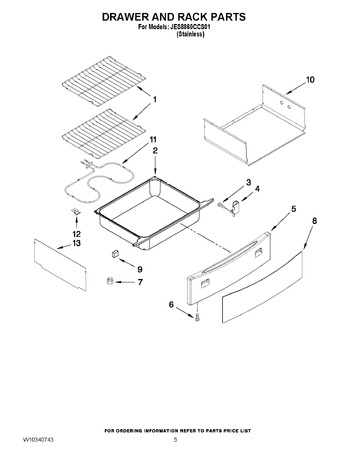 Diagram for JES8860CCS01