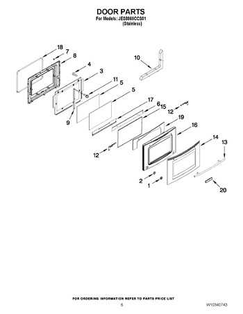 Diagram for JES8860CCS01