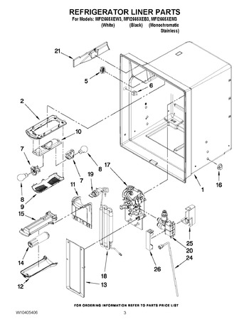 Diagram for MFI2665XEW3