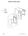 Diagram for 02 - Control Panel Parts