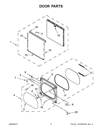 Diagram for MEDB855DW1