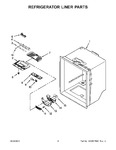 Diagram for 03 - Refrigerator Liner Parts