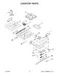 Diagram for 02 - Cooktop Parts