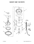 Diagram for 04 - Basket And Tub Parts