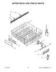 Diagram for 10 - Upper Rack And Track Parts