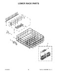 Diagram for 11 - Lower Rack Parts