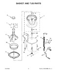 Diagram for 04 - Basket And Tub Parts