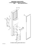 Diagram for 07 - Freezer Door Parts