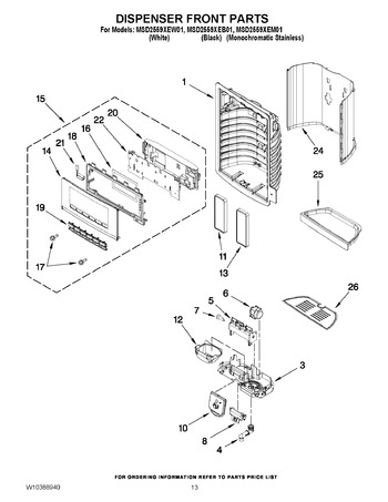 Diagram for MSD2559XEB01