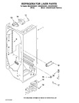 Diagram for 02 - Refrigerator Liner Parts