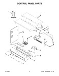 Diagram for 02 - Control Panel Parts