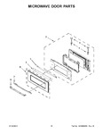 Diagram for 09 - Microwave Door Parts