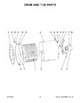 Diagram for 10 - Drum And Tub Parts