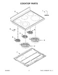 Diagram for 02 - Cooktop Parts