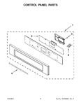 Diagram for 03 - Control Panel Parts