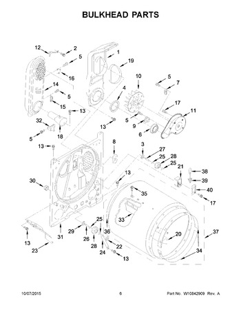 Diagram for MGDX655DW1