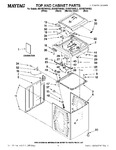 Diagram for 01 - Top And Cabinet Parts