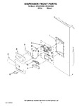 Diagram for 08 - Dispenser Front Parts