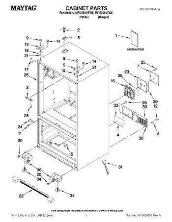 Diagram for MFI2269VEQ5