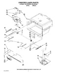 Diagram for 06 - Freezer Liner Parts