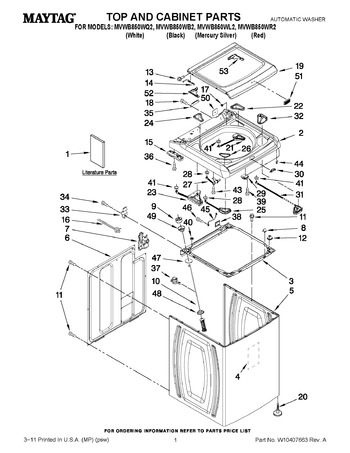 Diagram for MVWB850WL2