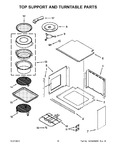 Diagram for 09 - Top Support And Turntable Parts