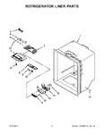 Diagram for 05 - Refrigerator Liner Parts