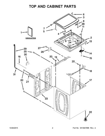 Diagram for 7MMVWX521BW1