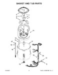 Diagram for 04 - Basket And Tub Parts