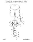 Diagram for 05 - Gearcase, Motor And Pump Parts