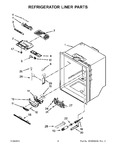 Diagram for 03 - Refrigerator Liner Parts