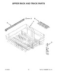 Diagram for 10 - Upper Rack And Track Parts