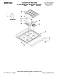 Diagram for 01 - Cooktop Parts