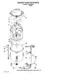 Diagram for 03 - Basket And Tub Parts