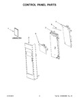 Diagram for 02 - Control Panel Parts