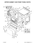 Diagram for 04 - Upper Cabinet And Front Panel Parts