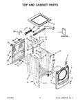 Diagram for 02 - Top And Cabinet Parts