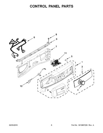 Diagram for MHW3500FW0