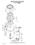 Diagram for 03 - Basket And Tub Parts