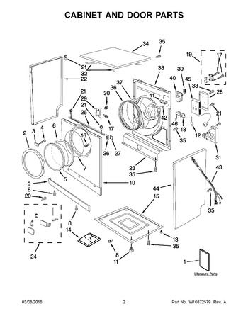 Diagram for MED7500YW2