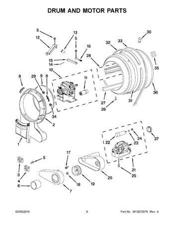 Diagram for MED7500YW2