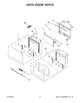 Diagram for 04 - Oven Door Parts