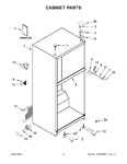 Diagram for 02 - Cabinet Parts