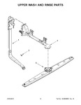 Diagram for 08 - Upper Wash And Rinse Parts