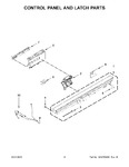 Diagram for 03 - Control Panel And Latch Parts