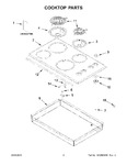 Diagram for 02 - Cooktop Parts