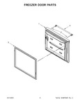 Diagram for 05 - Freezer Door Parts